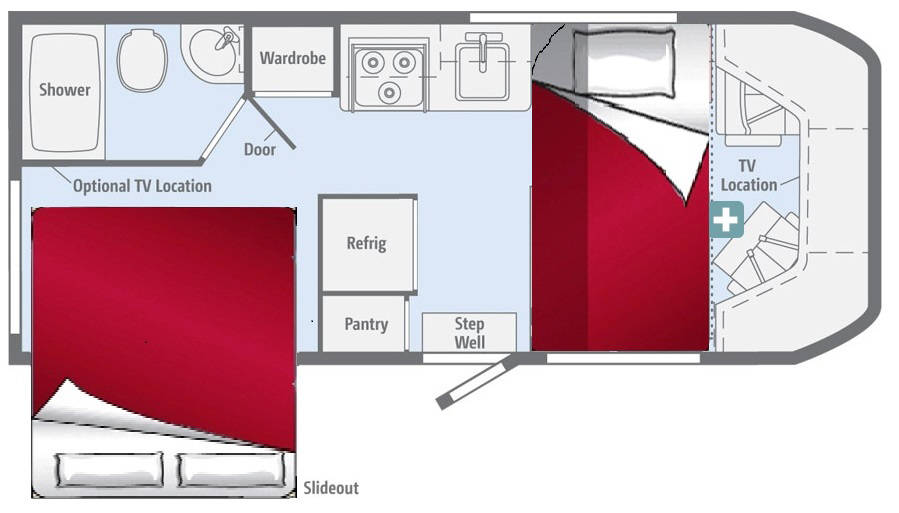 C23' Fuse (Owasco Canada) - floor plan night