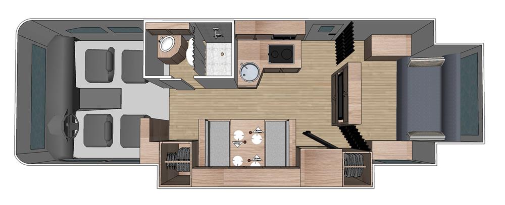 Adventurer 4 (Four Seasons Canada) - floor plan day