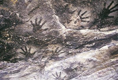 Aboriginal-rotstekening, Kakadu National Park