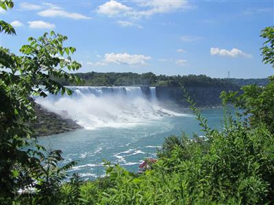 American Falls en Bridal Veil Falls, Niagar Falls