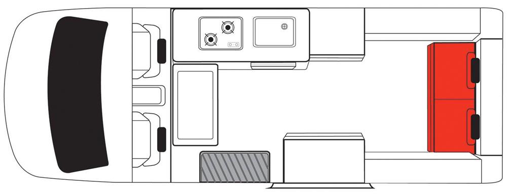 Double Down (Mighty Australië) - floor plan day