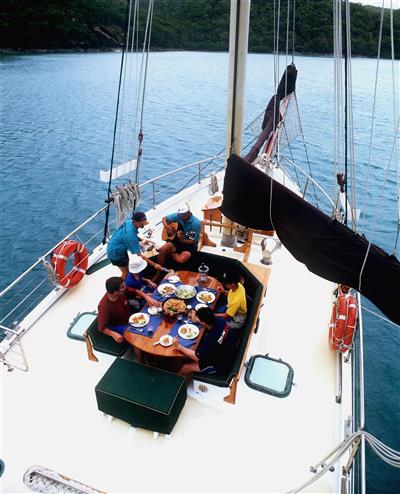 Australie, Queensland, Great Barrier Reef, Sailing 