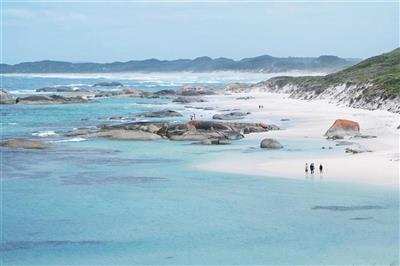 Australie, West-Australie, William Bay N.P. Greens Pool 