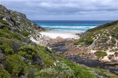 Australie, Zuid-Australie, Kangaroo Island, besloten baai