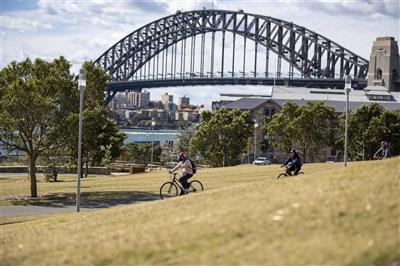 Bike Sydney, Australië (Bron: Tourism Australia)