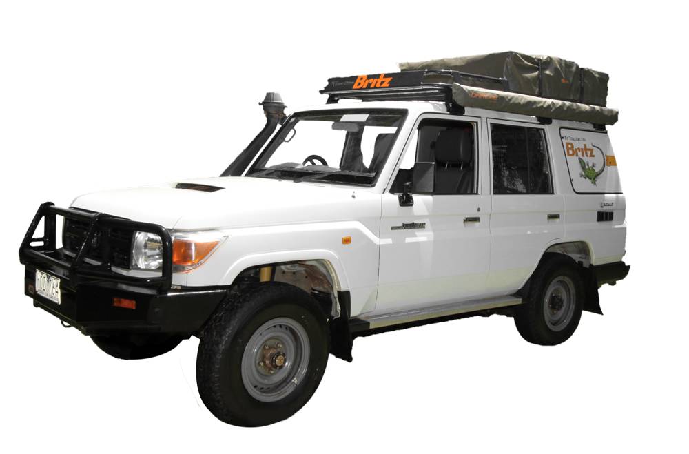 4-WD Safari Landcruiser (Britz Australië)