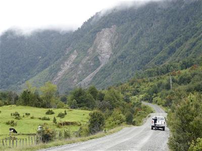 Carretera Austral nabij Futaleufu, Chili