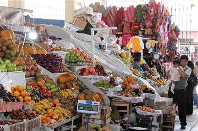 Cuzco, San Pedro markt