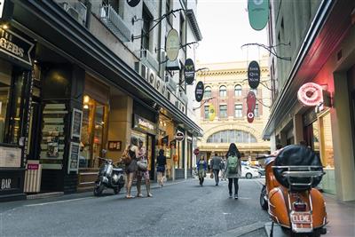 Degraves Lane (Bron: Visit Victoria)