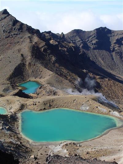 Emerald Lakes, Tongariro National Park