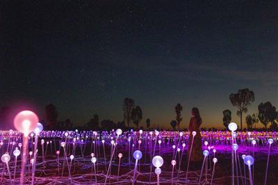 Field of Light (Bron: Tourism Australia)