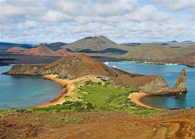 Galápagos, vulkaanlandschap op Bartolomé