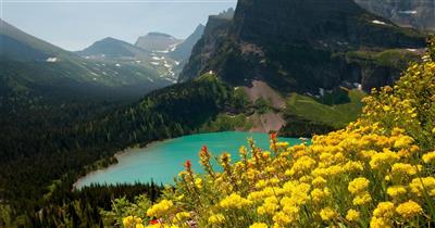 Grinnell Lake, Glacier National Park