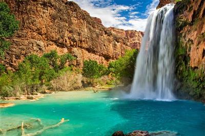 Havasu Falls in de Grand Canyon