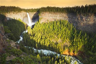 Helmcken Falls in Wells Gray Provincial Park