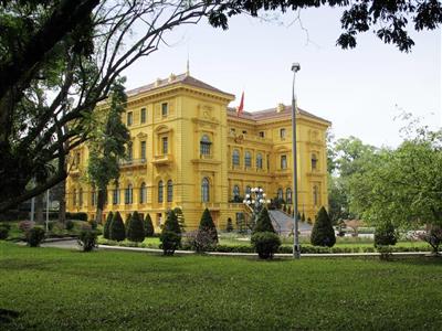 Huis van Ho Chi Minh in Hanoi