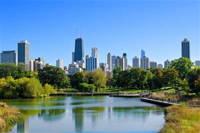 Lincoln Park Pond, Chicago