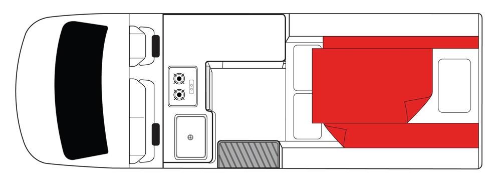 Highball (Mighty Nieuw-Zeeland) - floor plan night