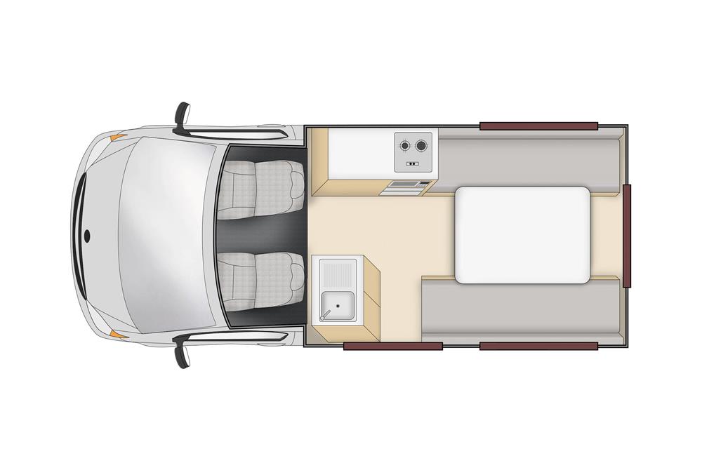 HiTop (Apollo Nieuw-Zeeland) - floor plan day