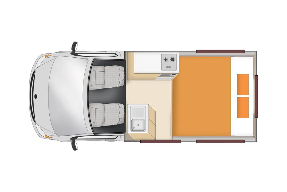 HiTop (Apollo Nieuw-Zeeland) - floor plan night