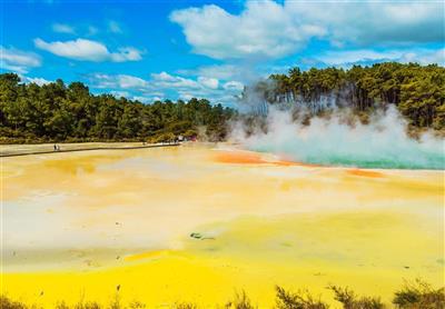 Nieuw-Zeeland, Noordereiland, Rotorua, Wai-O-Tapu Park