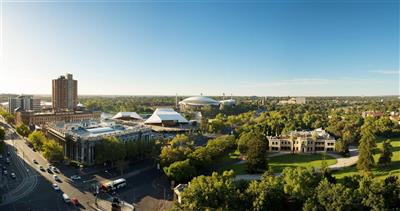 North Terrace, Adelaide (Bron: South Australian Tourism Commission)