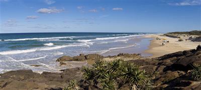 Prachtige uitzichten vanaf Indian Head, Fraser Island