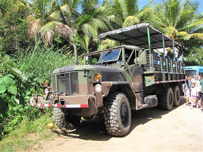 Pure Trek Canyoning Tour 4x4 Truck