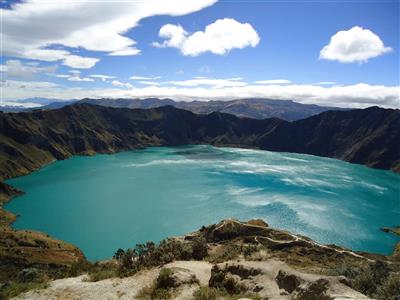 Quilotoa kratermeer