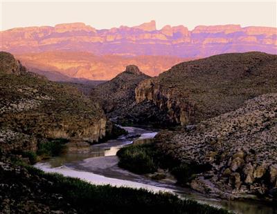 Rio Grande Sierra del Carmen, Big Bend, Texas