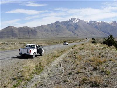 Ruta 40 bij Esquel, Argentinië