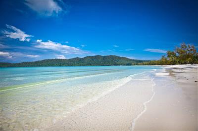 Strand, Kong Rong, Cambodja