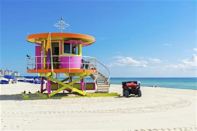 Strandhuisje, Miami, Florida