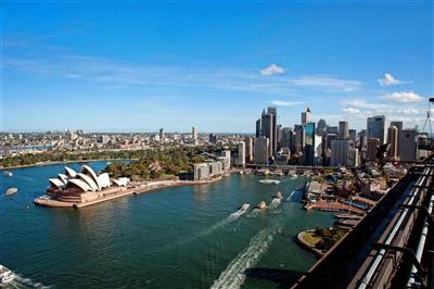 Sydney Harbour Bridge Climb, Australië (Bron: Tourism Australia)