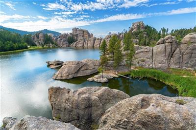 Sylvan Lake in het Custer State Park