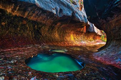 The Subway in Zion National Park