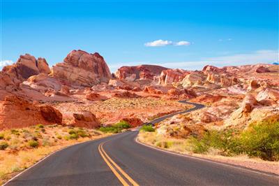 Valley of Fire, nabij Las Vegas