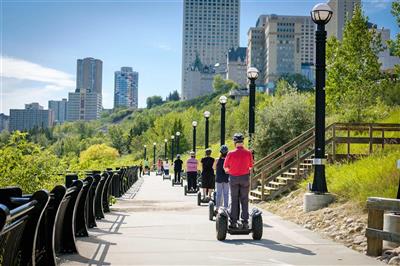 Verken Edmonton per segway